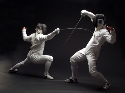 Fencing lunge