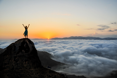 Freedom among the clouds