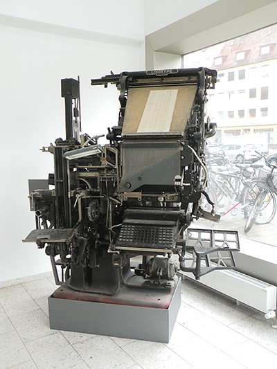 Linotype machine