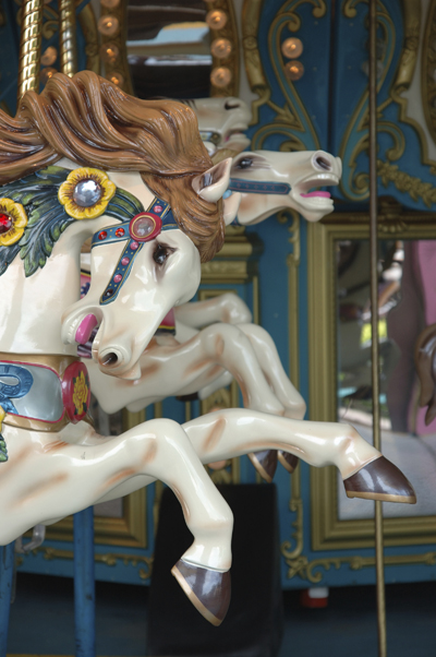 Merry-go-round horses