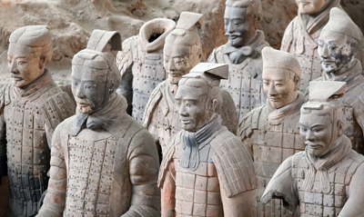 Terra cotta soldiers